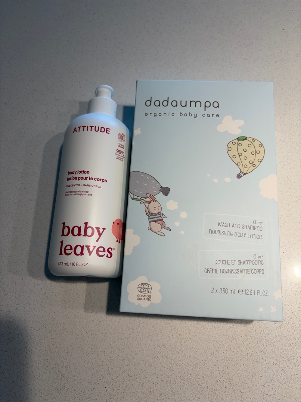 ATTITUDE Baby Leaves Unscented Body Lotion